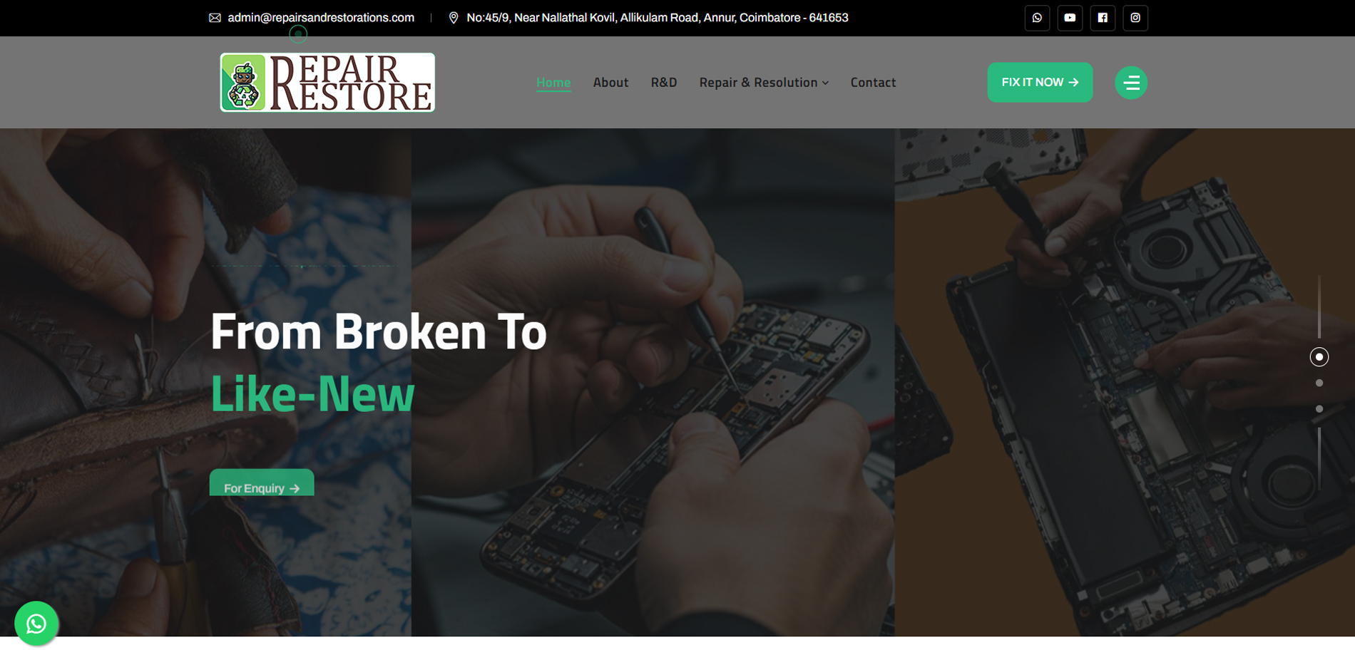 Repairs And Restorations